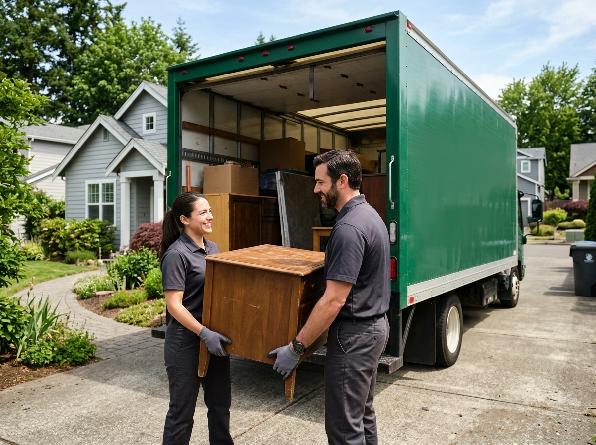 Junk Removal Springfield Pros Commercial Fleet Truck and Crew Rigging